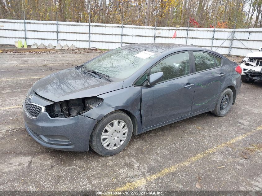 2016 KIA FORTE LX - KNAFK4A66G5468260