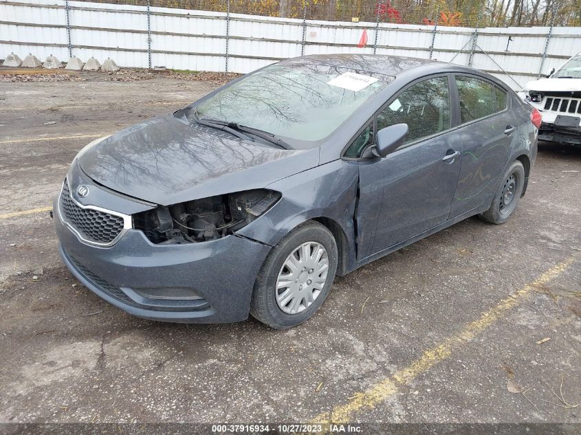 2016 KIA FORTE LX - KNAFK4A66G5468260