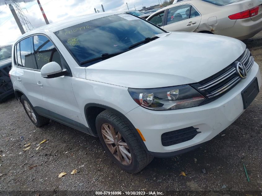 2014 VOLKSWAGEN TIGUAN SE - WVGBV3AX6EW614347