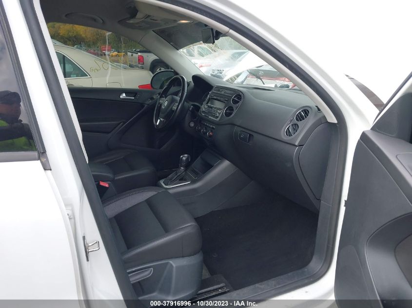 2014 VOLKSWAGEN TIGUAN SE - WVGBV3AX6EW614347