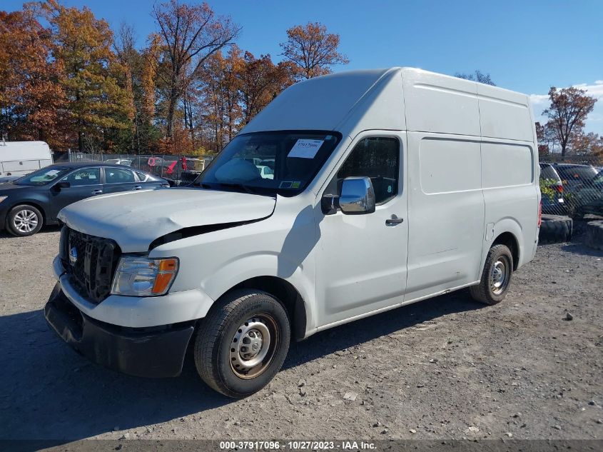2014 NISSAN NV CARGO NV2500 HD S V6/SV V6 - 1N6BF0LYXEN101689