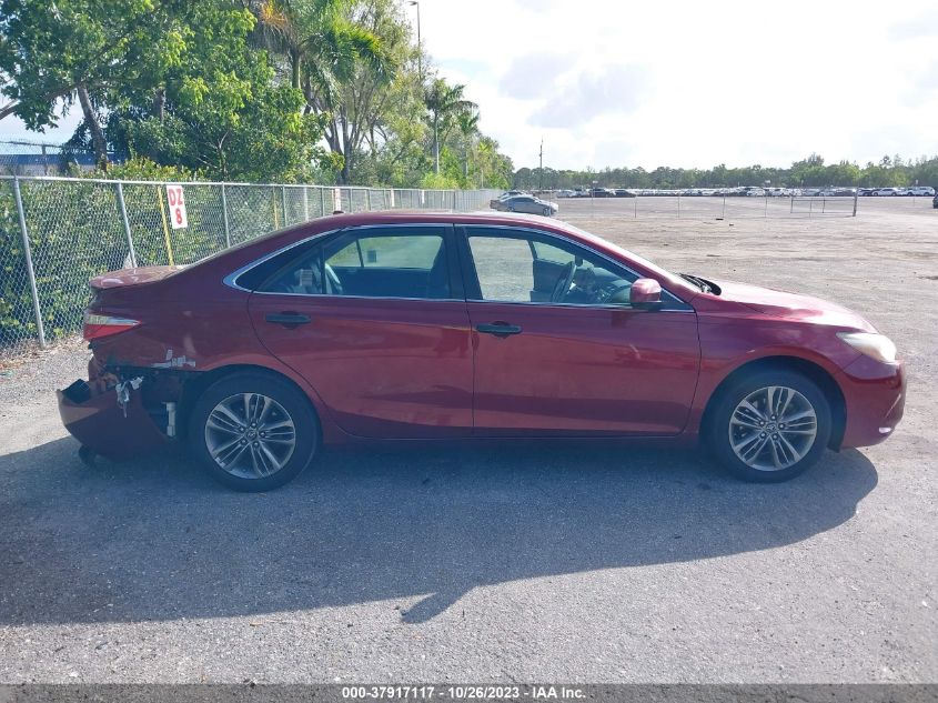 2017 TOYOTA CAMRY XLE/SE/LE/XSE - 4T1BF1FK3HU717921