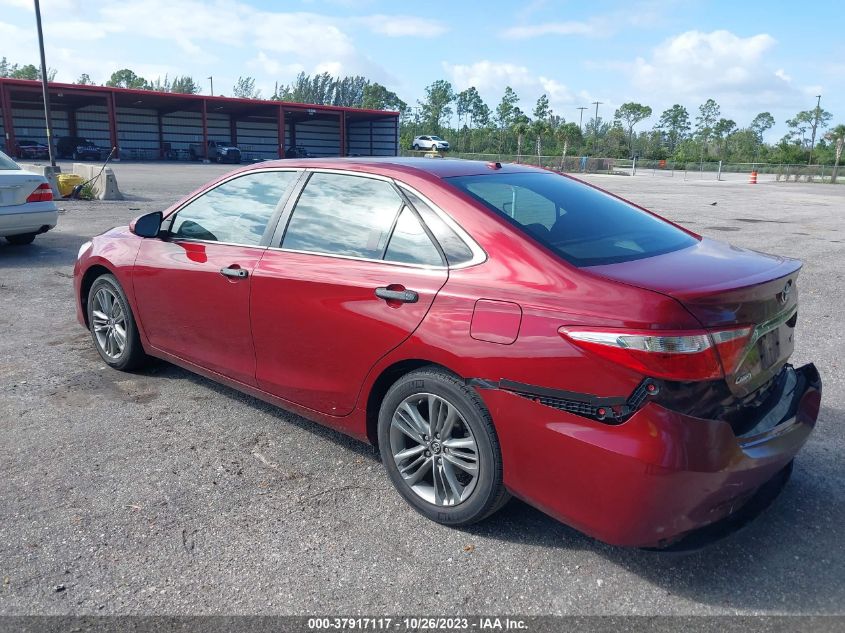 2017 TOYOTA CAMRY XLE/SE/LE/XSE - 4T1BF1FK3HU717921