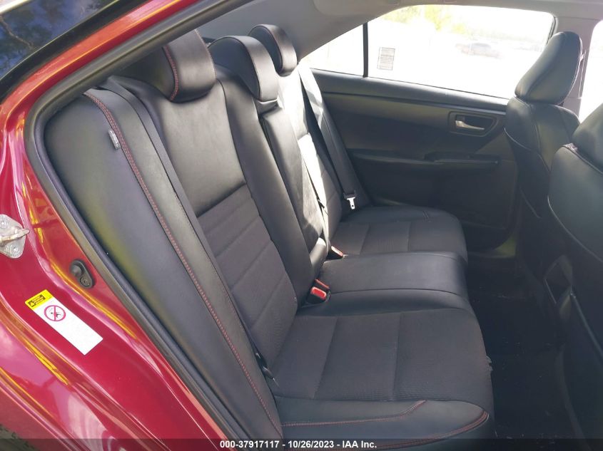 2017 TOYOTA CAMRY XLE/SE/LE/XSE - 4T1BF1FK3HU717921