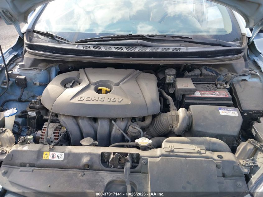 2013 HYUNDAI ELANTRA GLS - KMHDH4AE7DU591501