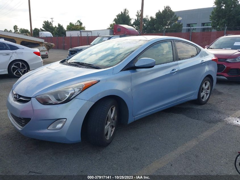 2013 HYUNDAI ELANTRA GLS - KMHDH4AE7DU591501