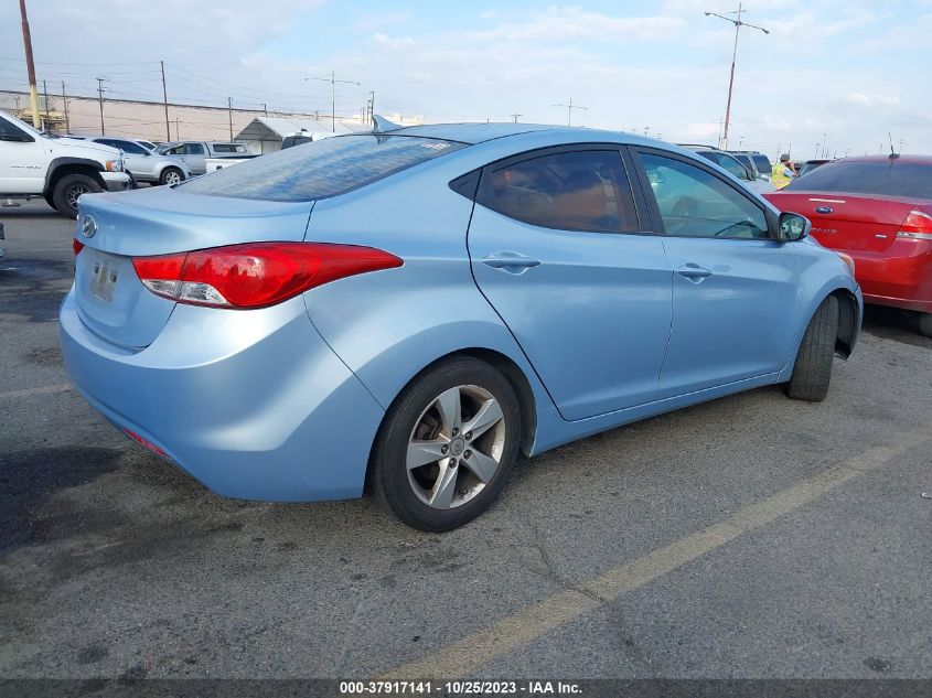 2013 HYUNDAI ELANTRA GLS - KMHDH4AE7DU591501