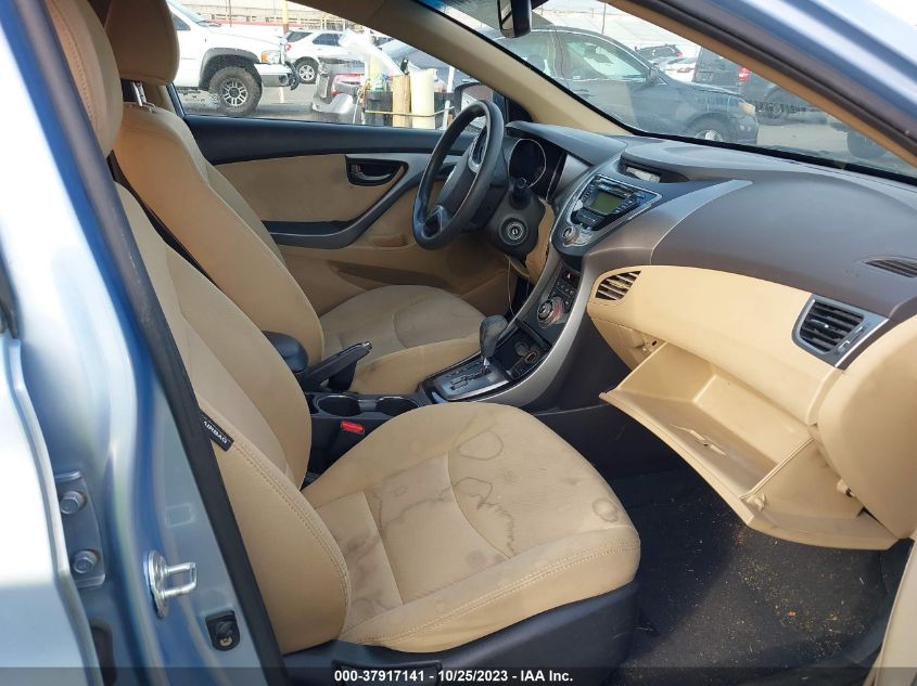2013 HYUNDAI ELANTRA GLS - KMHDH4AE7DU591501