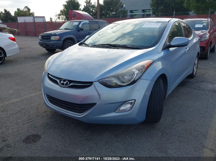 2013 HYUNDAI ELANTRA GLS - KMHDH4AE7DU591501