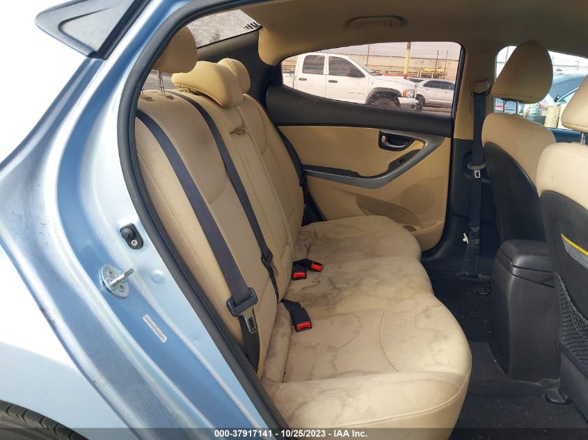2013 HYUNDAI ELANTRA GLS - KMHDH4AE7DU591501
