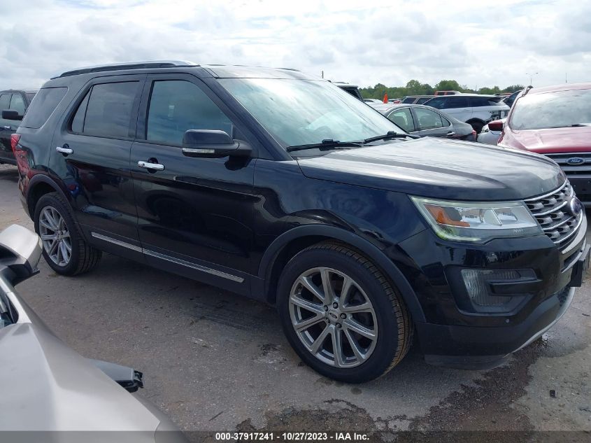 2016 FORD EXPLORER LIMITED - 1FM5K8F89GGA36360