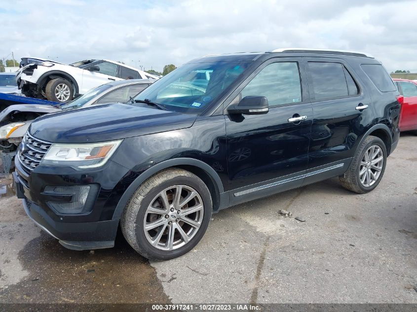 2016 FORD EXPLORER LIMITED - 1FM5K8F89GGA36360
