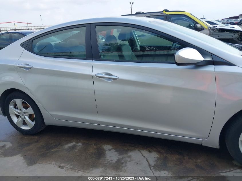 2013 HYUNDAI ELANTRA GLS - KMHDH4AE1DU626095