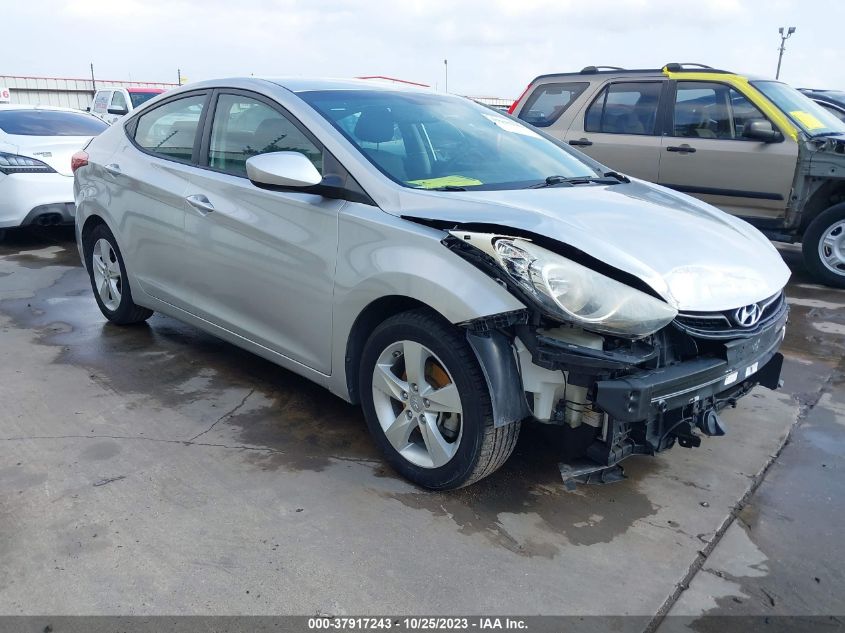 2013 HYUNDAI ELANTRA GLS - KMHDH4AE1DU626095
