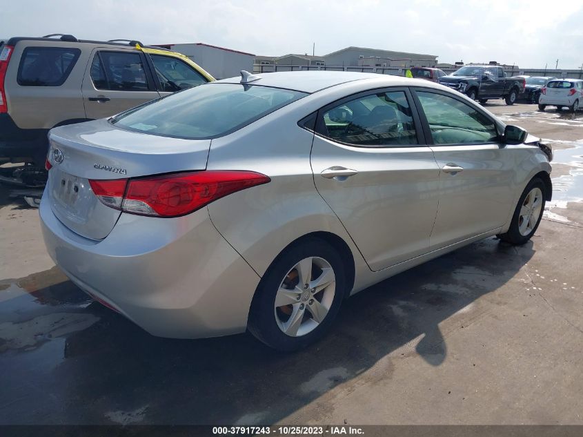 2013 HYUNDAI ELANTRA GLS - KMHDH4AE1DU626095