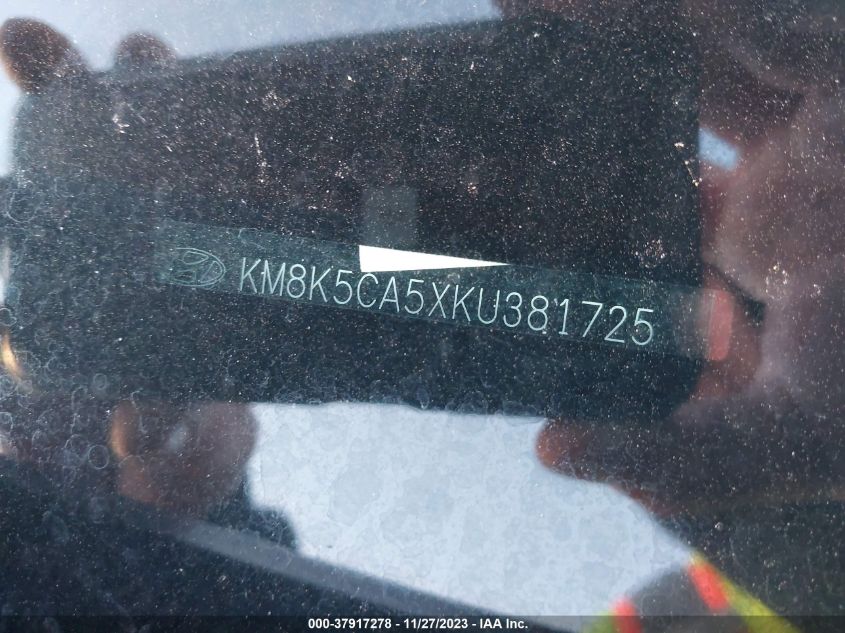 2019 HYUNDAI KONA ULTIMATE - KM8K5CA5XKU381725