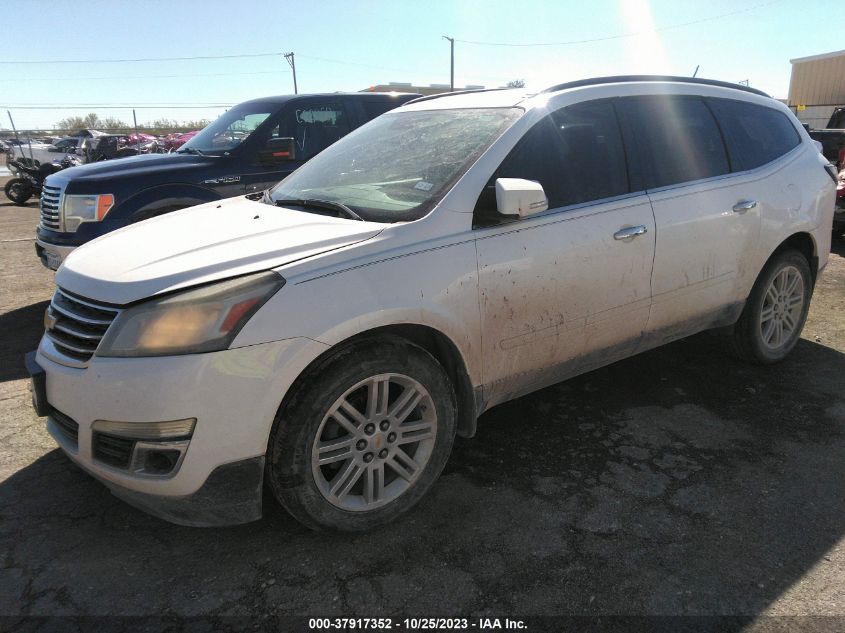 2013 CHEVROLET TRAVERSE LT - 1GNKRGKD8DJ268647