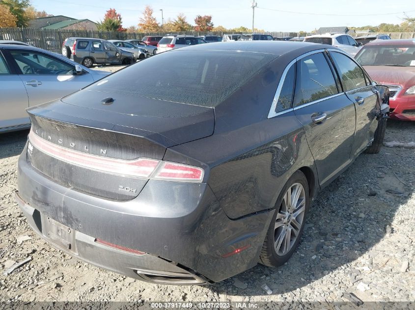 2014 LINCOLN MKZ HYBRID - 3LN6L2LU8ER834984
