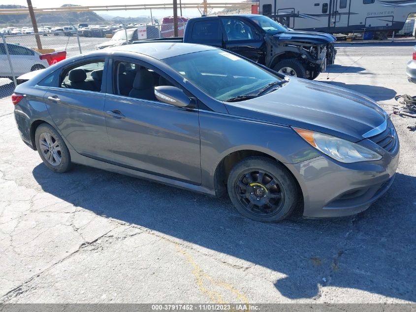 2014 HYUNDAI SONATA GLS - 5NPEB4AC1EH861441