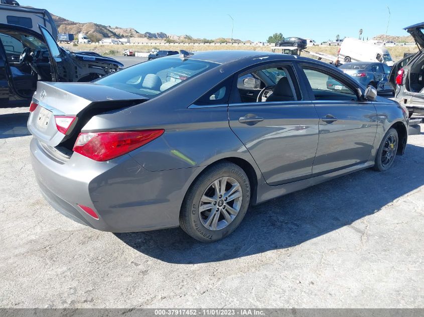 2014 HYUNDAI SONATA GLS - 5NPEB4AC1EH861441