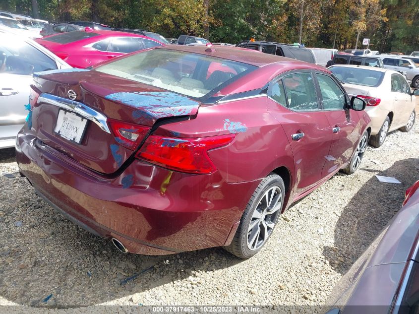 2017 NISSAN MAXIMA S - 1N4AA6AP5HC430414