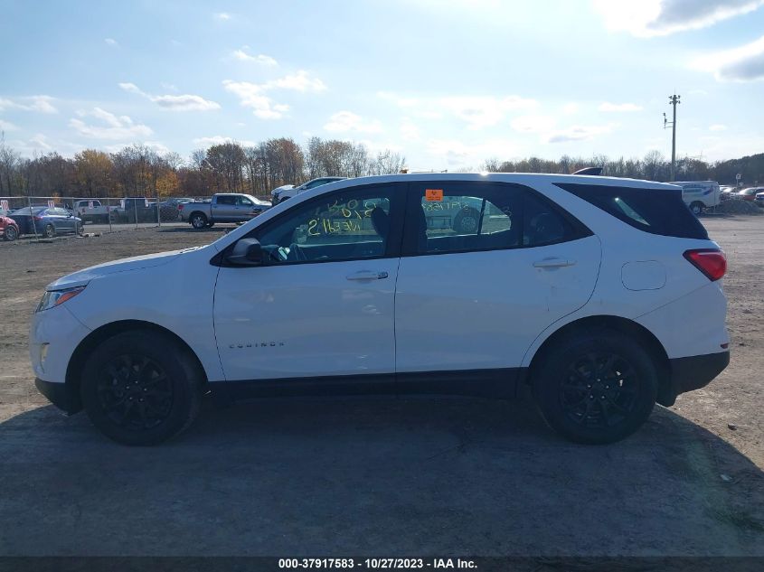 2020 CHEVROLET EQUINOX LS - 3GNAXSEV4LS578896