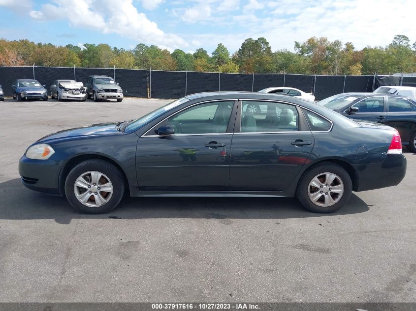 2013 CHEVROLET IMPALA LS - 2G1WF5E38D1257998