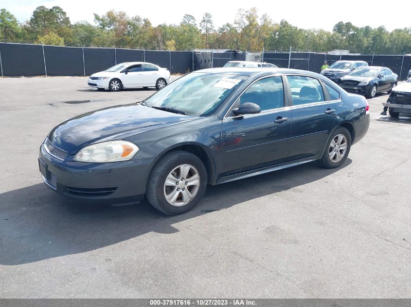 2013 CHEVROLET IMPALA LS - 2G1WF5E38D1257998