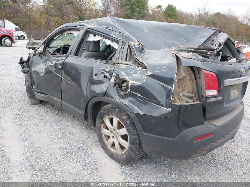 2013 KIA SORENTO LX - 5XYKTDA24DG346866