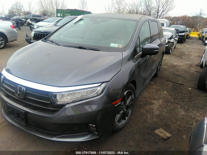 VIN 5FNRL6H96PB056749 2023 HONDA ODYSSEY ELITE