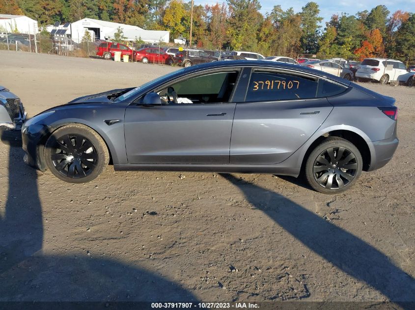 2023 TESLA MODEL 3 LONG RANGE - 5YJ3E1EB0PF386493