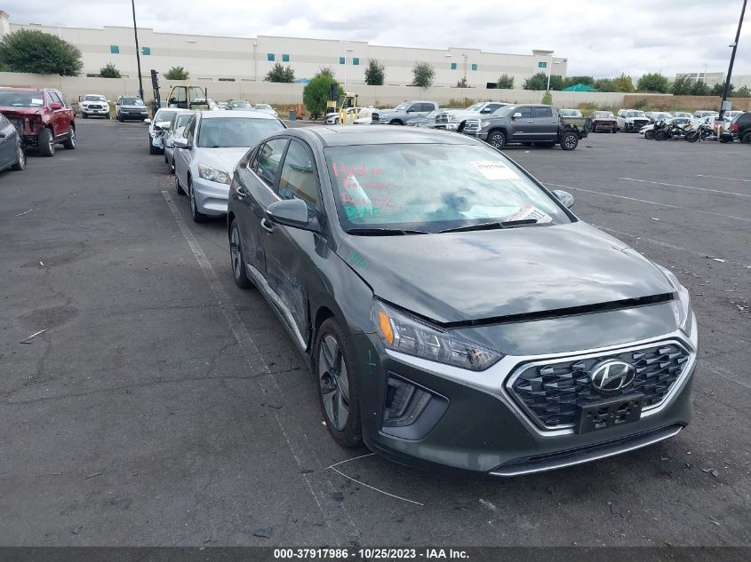 2022 HYUNDAI IONIQ HYBRID SEL - KMHC85LC5NU268143