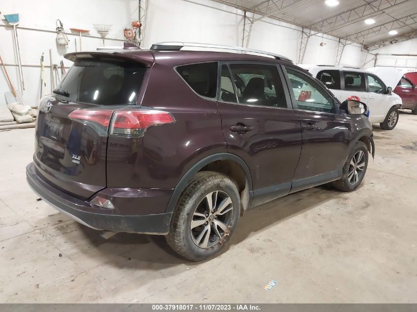 2017 TOYOTA RAV4 XLE - 2T3RFREV1HW559580