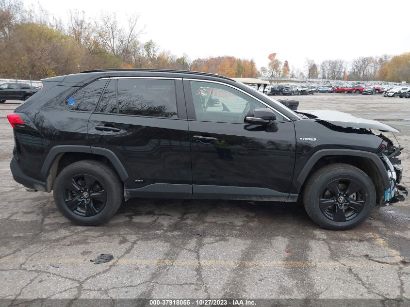 2021 TOYOTA RAV4 HYBRID XLE - 4T3RWRFV3MU014070