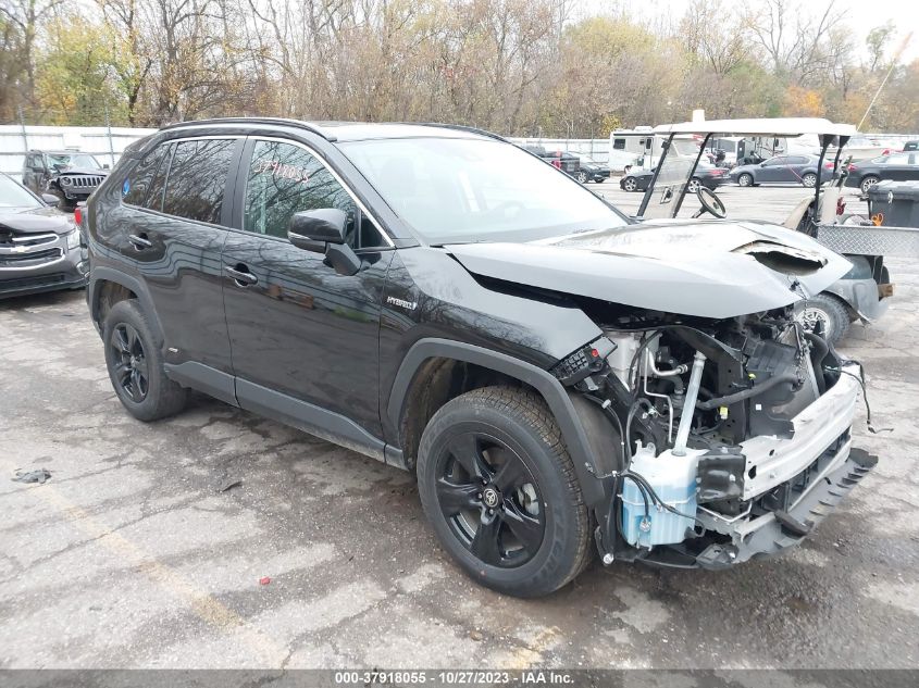 2021 TOYOTA RAV4 HYBRID XLE - 4T3RWRFV3MU014070