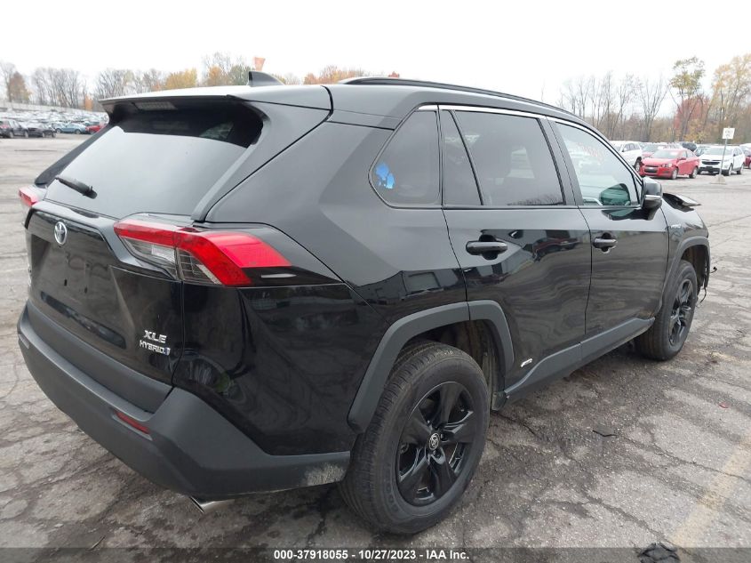 2021 TOYOTA RAV4 HYBRID XLE - 4T3RWRFV3MU014070