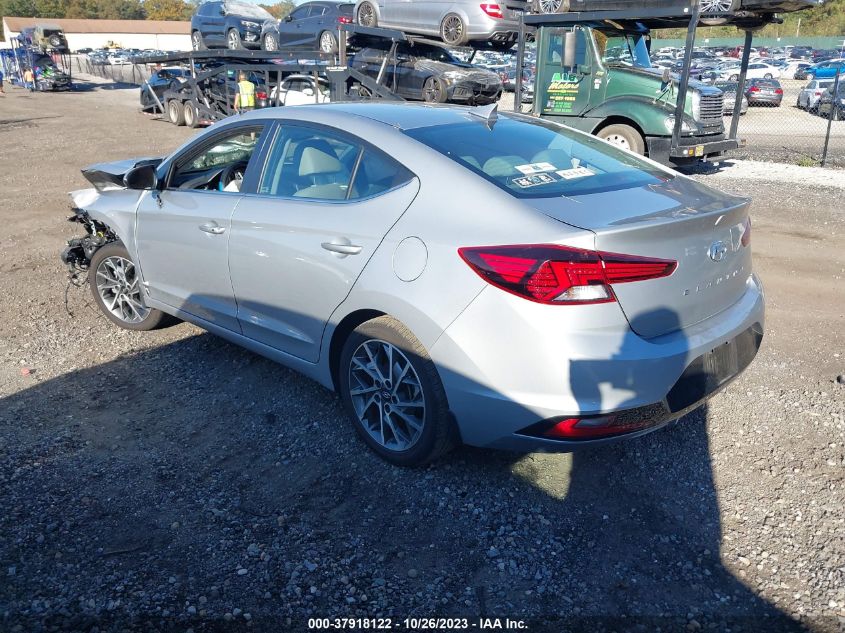 2020 HYUNDAI ELANTRA LIMITED - KMHD84LF1LU954735