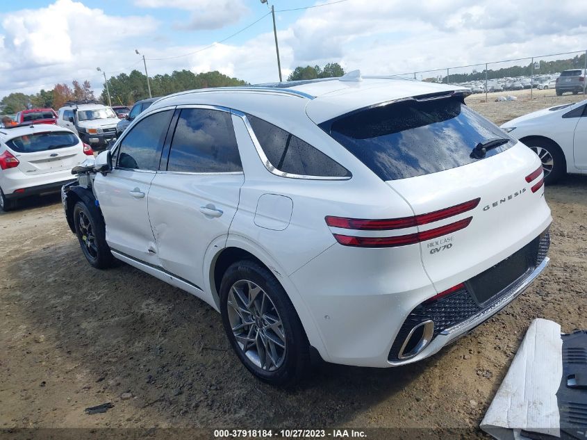 2023 GENESIS GV70 2.5T AWD KMUMADTBXPU137014