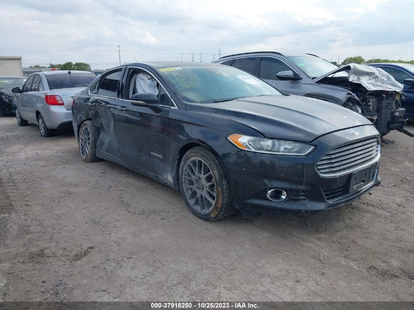 2014 FORD FUSION HYBRID TITANIUM - 3FA6P0RU3ER291120