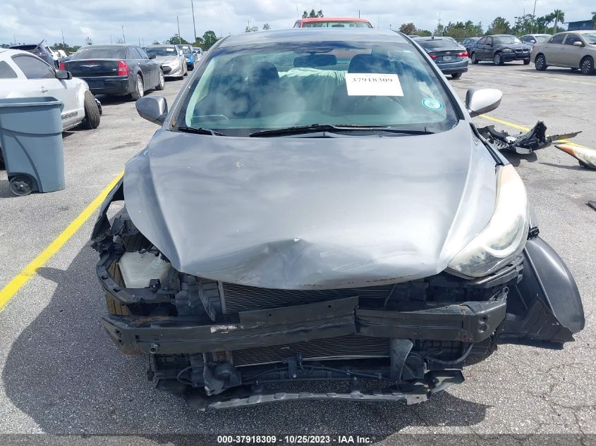 2013 HYUNDAI ELANTRA GLS - 5NPDH4AE8DH396005