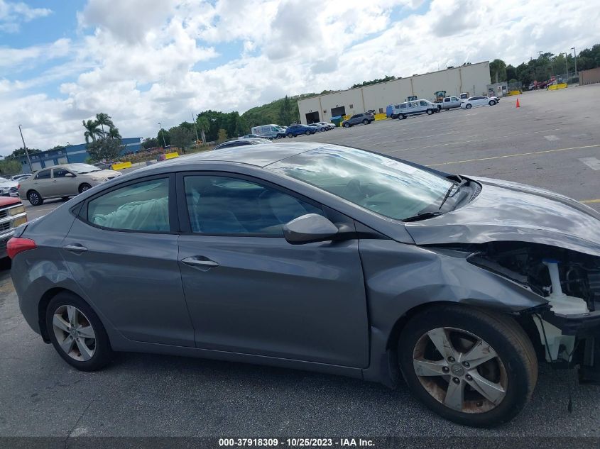2013 HYUNDAI ELANTRA GLS - 5NPDH4AE8DH396005