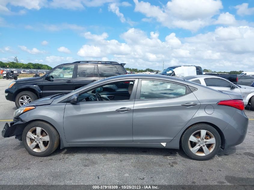 2013 HYUNDAI ELANTRA GLS - 5NPDH4AE8DH396005