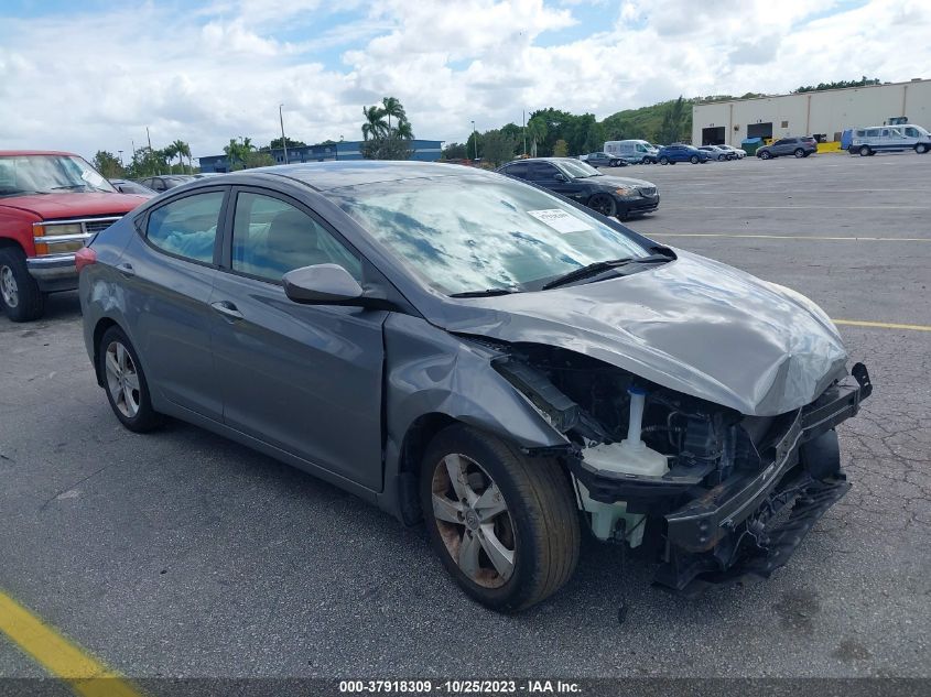 2013 HYUNDAI ELANTRA GLS - 5NPDH4AE8DH396005