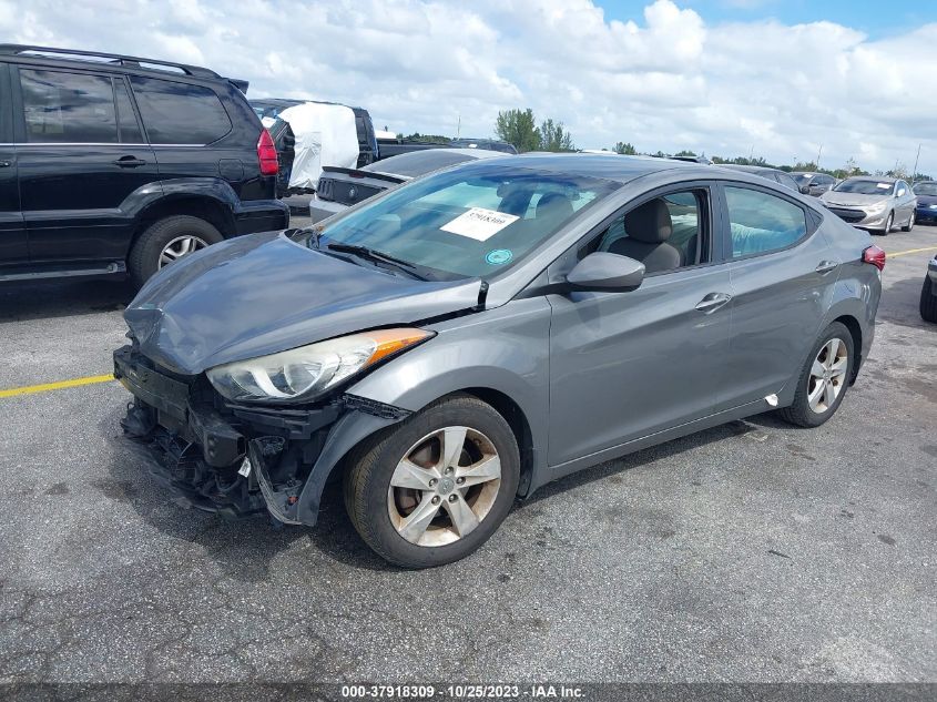 2013 HYUNDAI ELANTRA GLS - 5NPDH4AE8DH396005