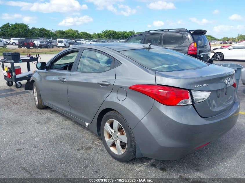 2013 HYUNDAI ELANTRA GLS - 5NPDH4AE8DH396005