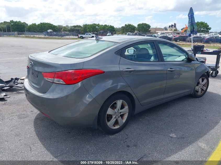 2013 HYUNDAI ELANTRA GLS - 5NPDH4AE8DH396005