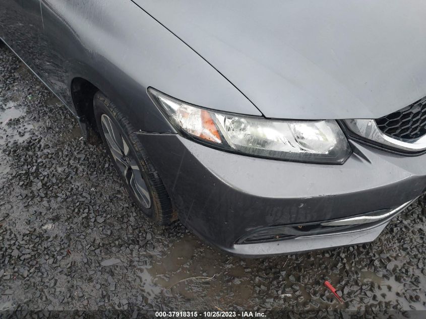 2013 HONDA CIVIC SDN EX 19XFB2F86DE239076