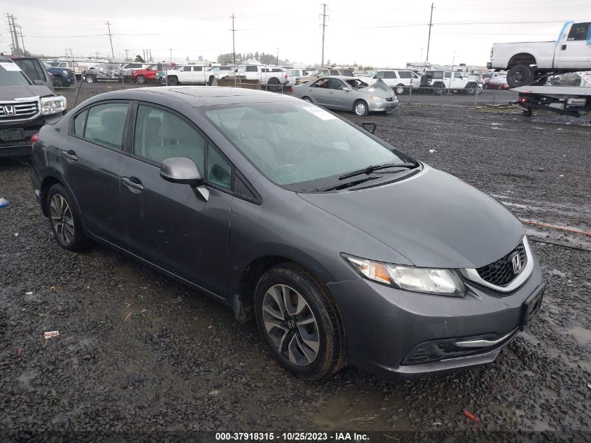 2013 HONDA CIVIC SDN EX - 19XFB2F86DE239076