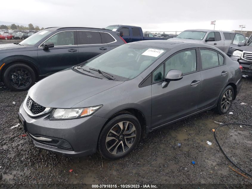 2013 HONDA CIVIC SDN EX 19XFB2F86DE239076