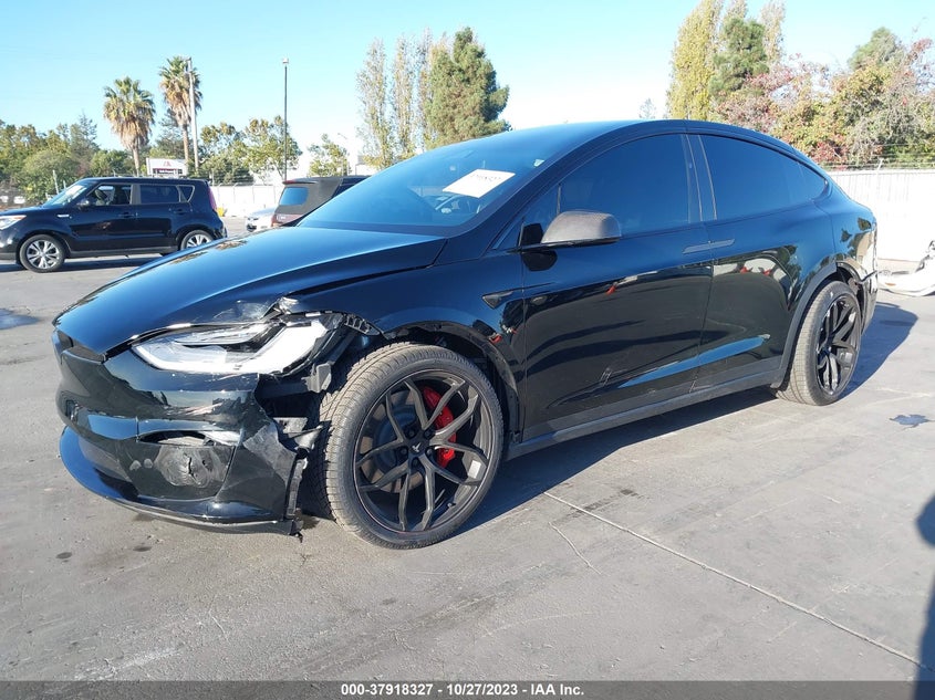 VIN 7SAXCBE62NF337876 2022 TESLA MODEL X